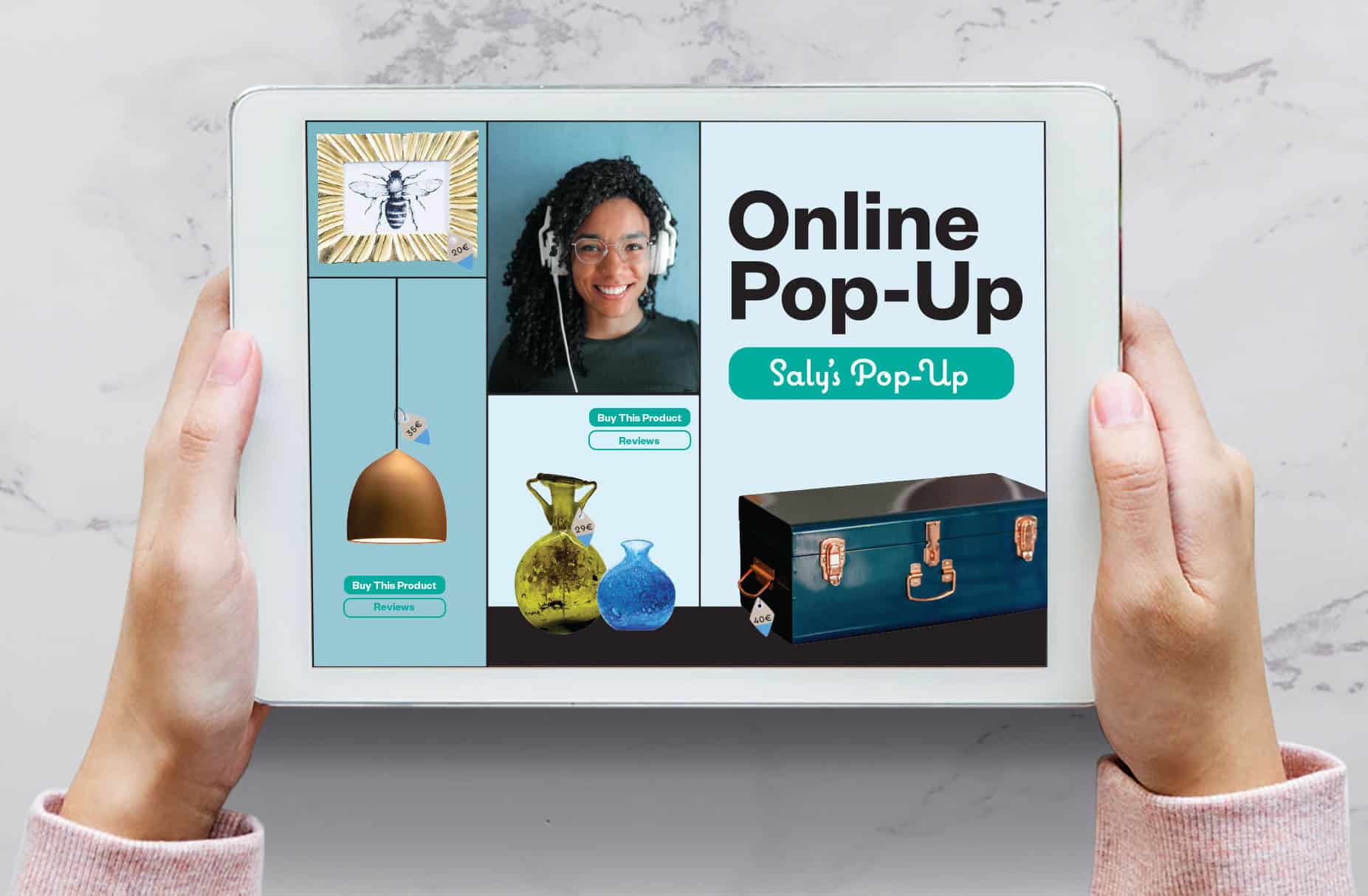 Out latest product: Online Pop-Up Store